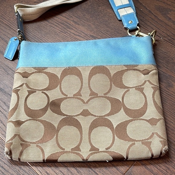 Coach Canvas Crossbody Bag - Picture 3 of 6